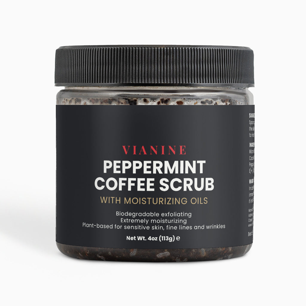 Peppermint Coffee Scrub